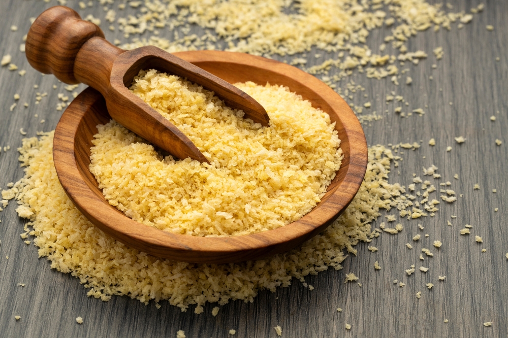 A japán panko morzsa kevésbé szívja magába az olajat, mint a hagyományos zsemlemorzsa